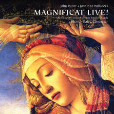 Magnificat live CD Cover