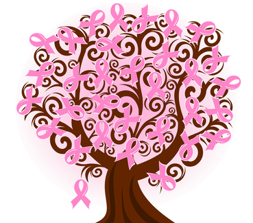 Cancer Ribbon Tree