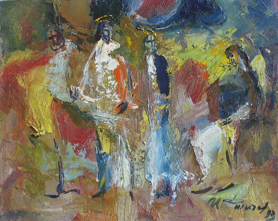 jesus and the Pharisee artwork