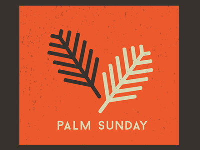 Palm Sunday icon