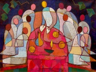 artwork jesus 12 apostles