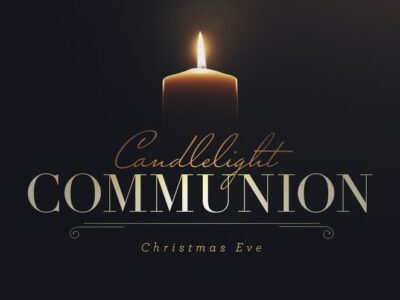 one canle lit - black background