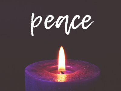 peace candle