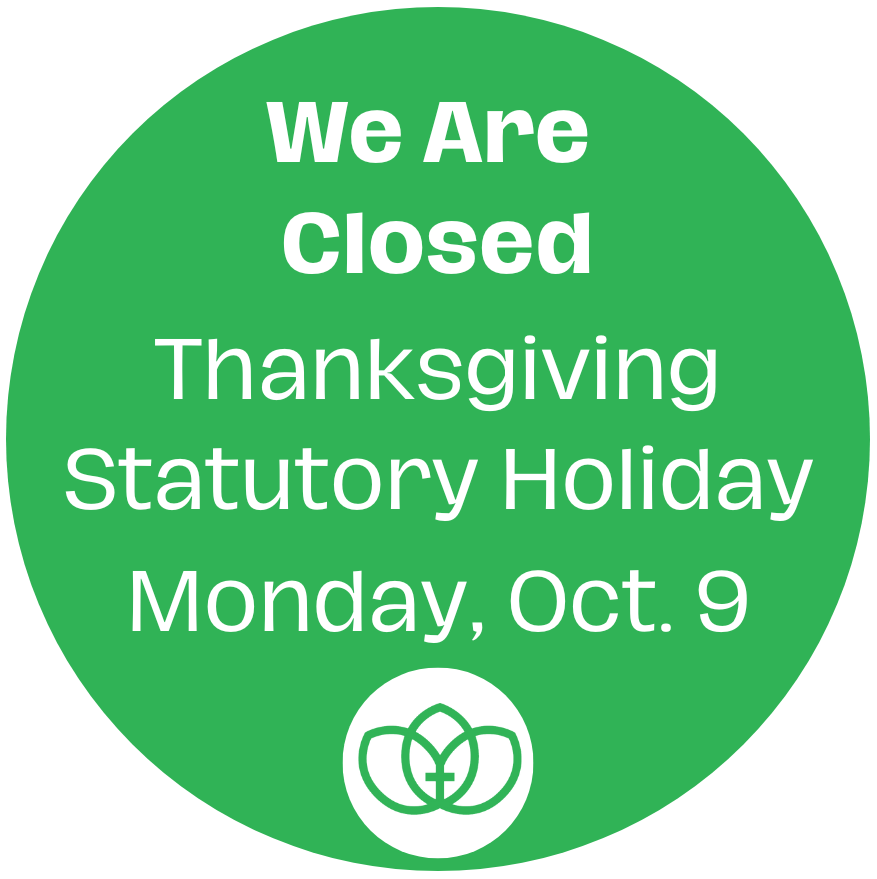 Closed Thanksgiving note