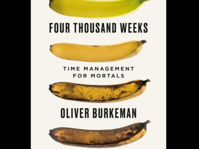 Four Thousand Weeks Book Cover