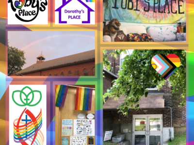 Pride Promotion - rainbow flag and logos