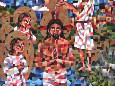 baptism Jesus art