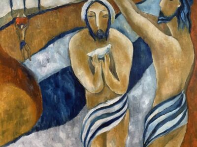 Baptism Jesus artwork