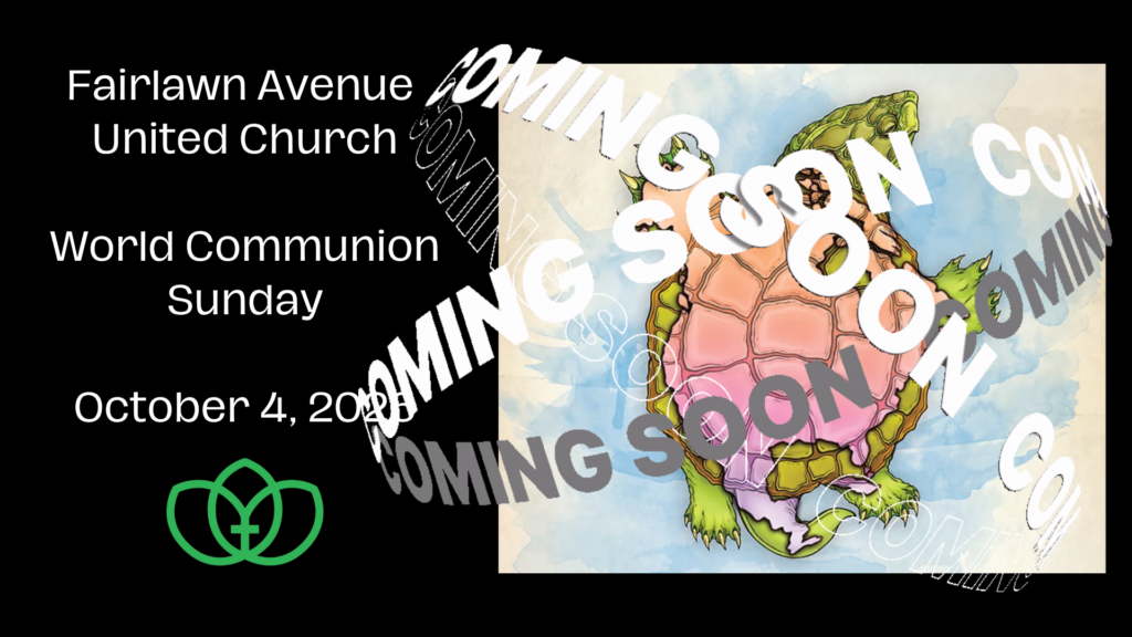 Coming Soon Oct 4'26 Communion